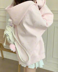 Embroidered Zip-Up Hoodie