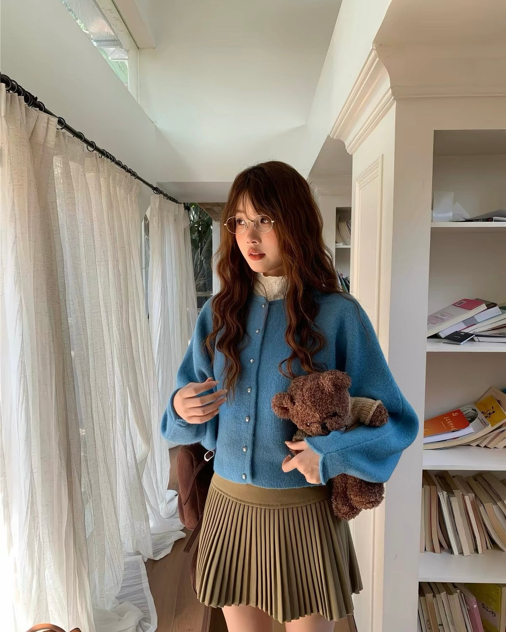 Soft Knit Button Cardigan