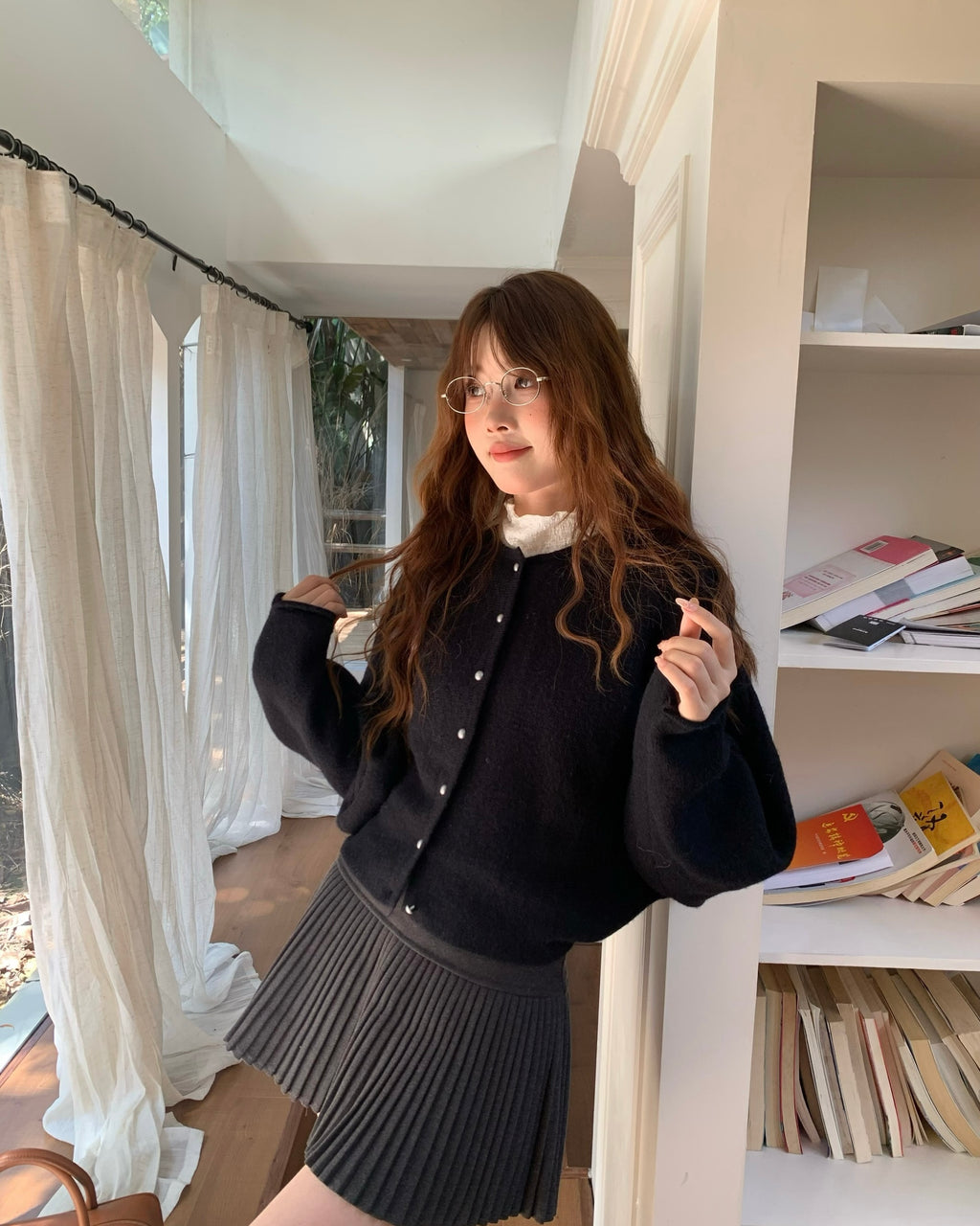 Soft Knit Button Cardigan