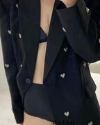 Heart Detail Blazer