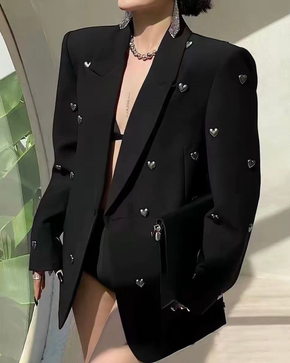 Heart Detail Blazer