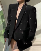 Heart Detail Blazer