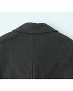 Classic Double-Breasted Long Coat