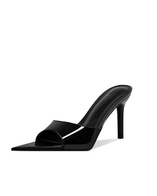 Pointed Toe Stiletto Mules
