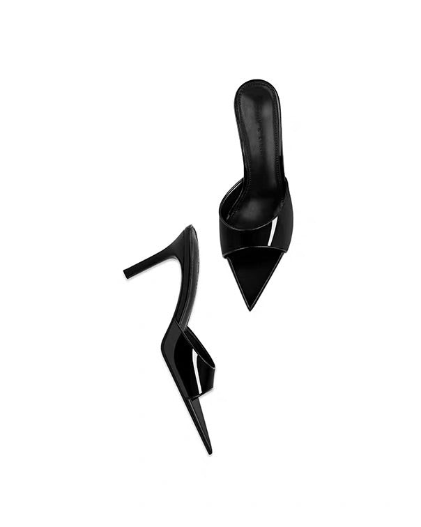 Pointed Toe Stiletto Mules