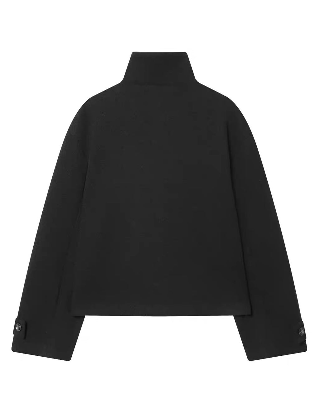 Asymmetric Stand Collar Jacket