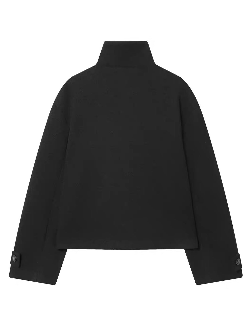 Asymmetric Stand Collar Jacket