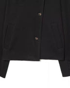 Asymmetric Stand Collar Jacket