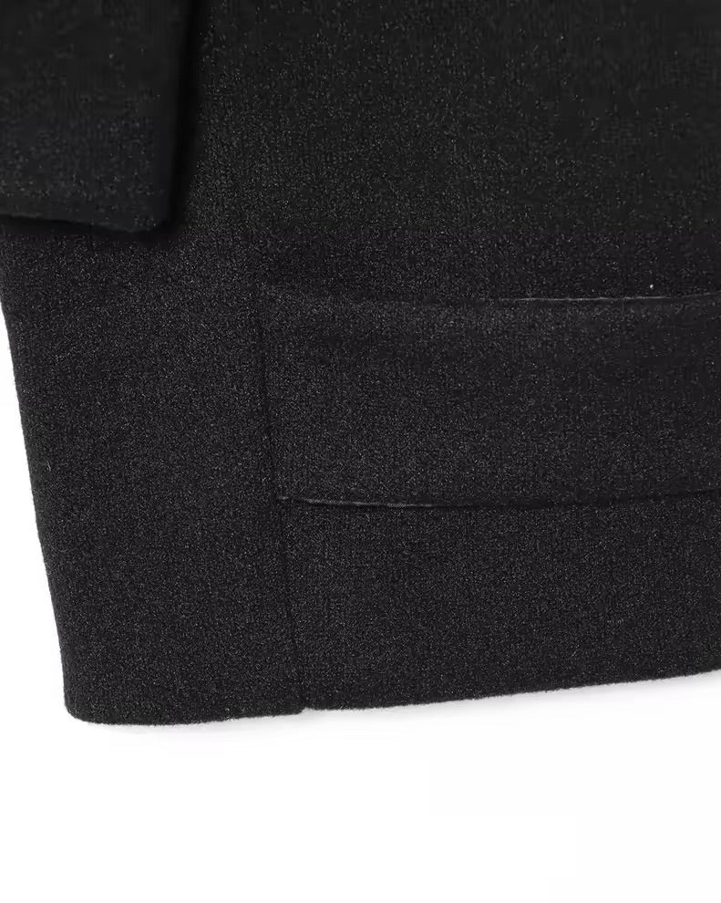 Asymmetric Stand Collar Jacket