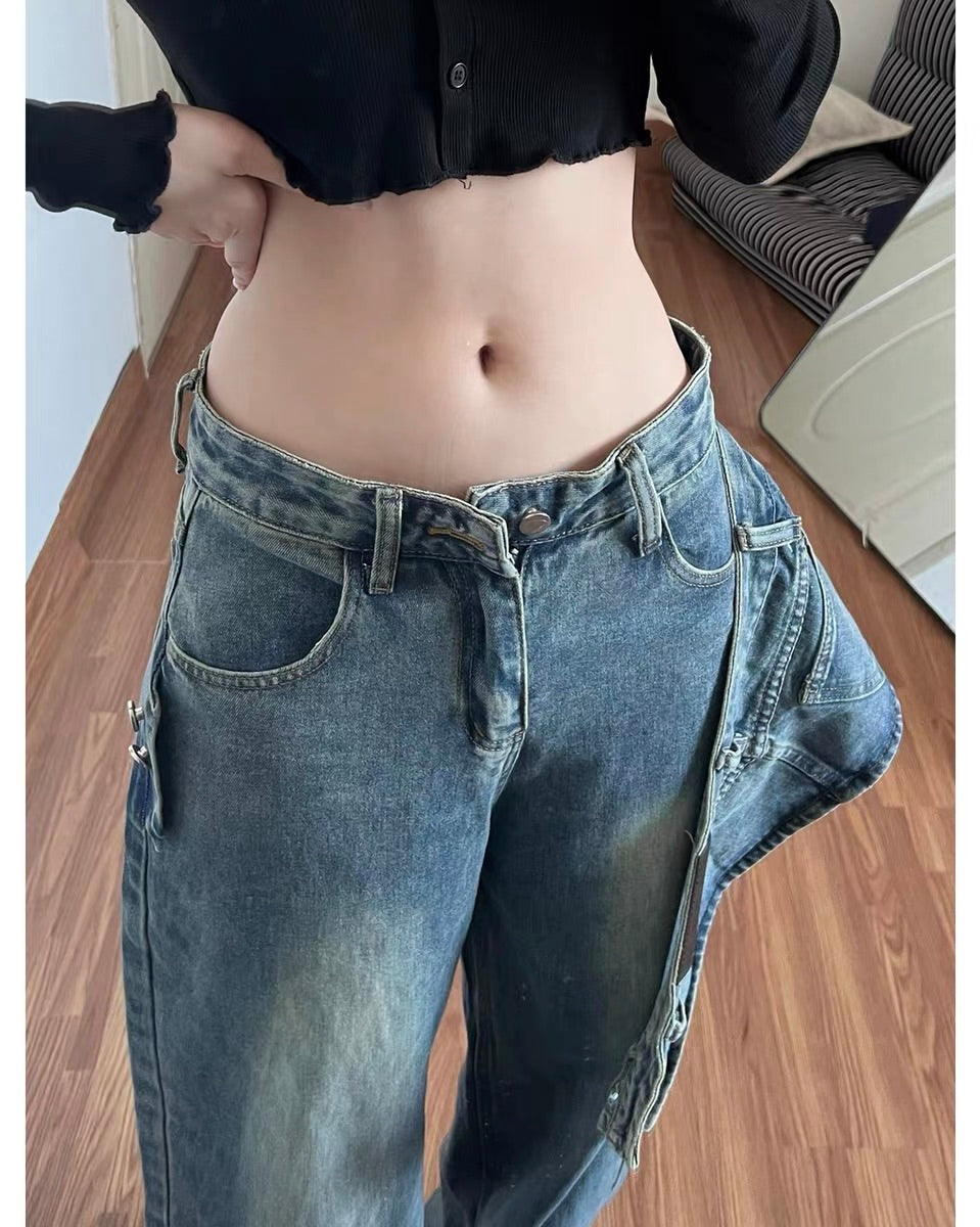 🩵 Layered Denim Jeans