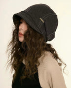 🖤 Waffle Newsboy Cap