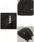 🖤 Waffle Newsboy Cap