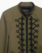 Military Napoleon Jacket 🖤🫒💙