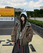 Fur Collar Jacket