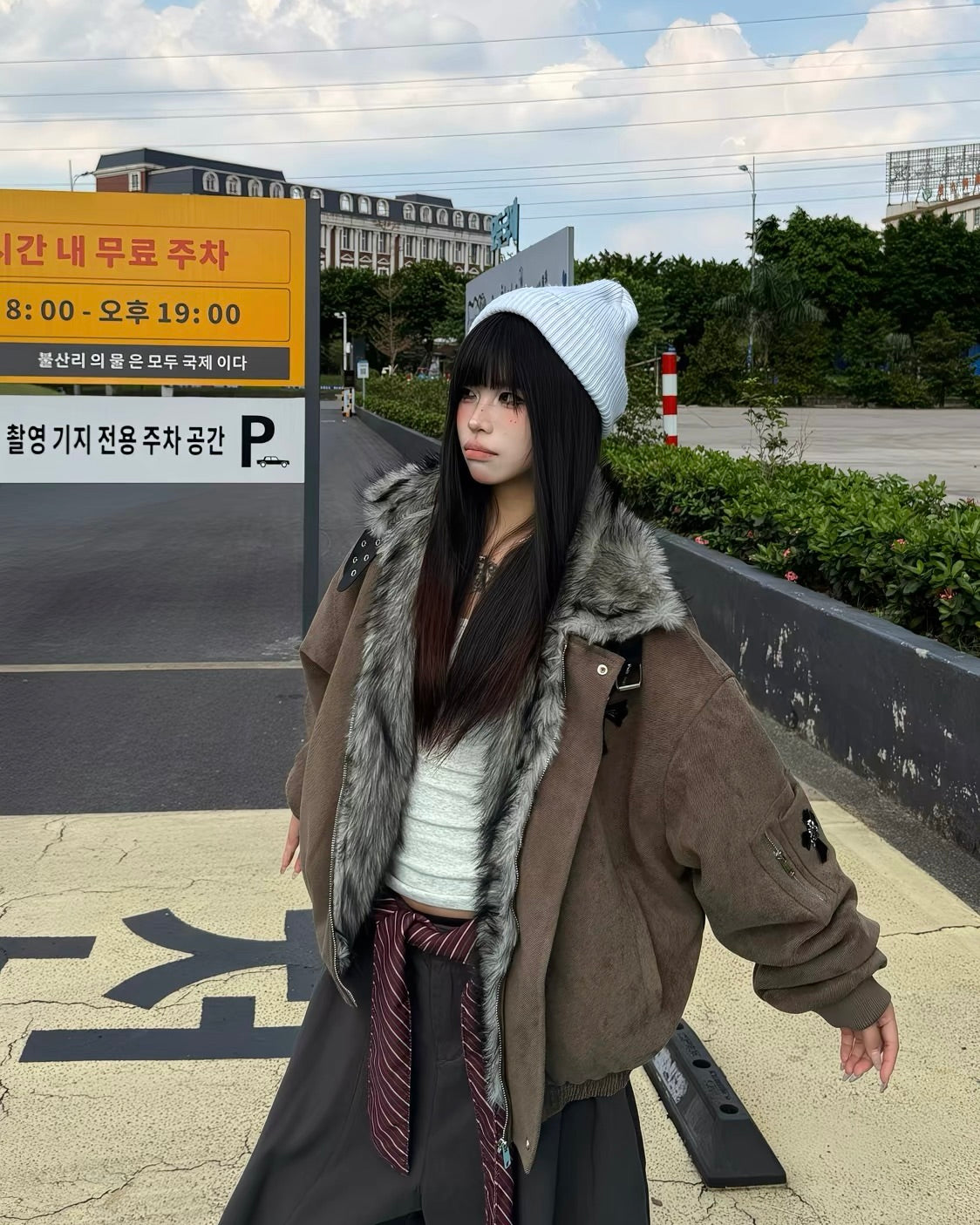 Fur Collar Jacket