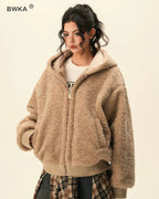 Teddy Hooded Jacket