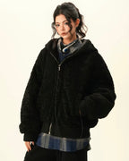 Teddy Hooded Jacket