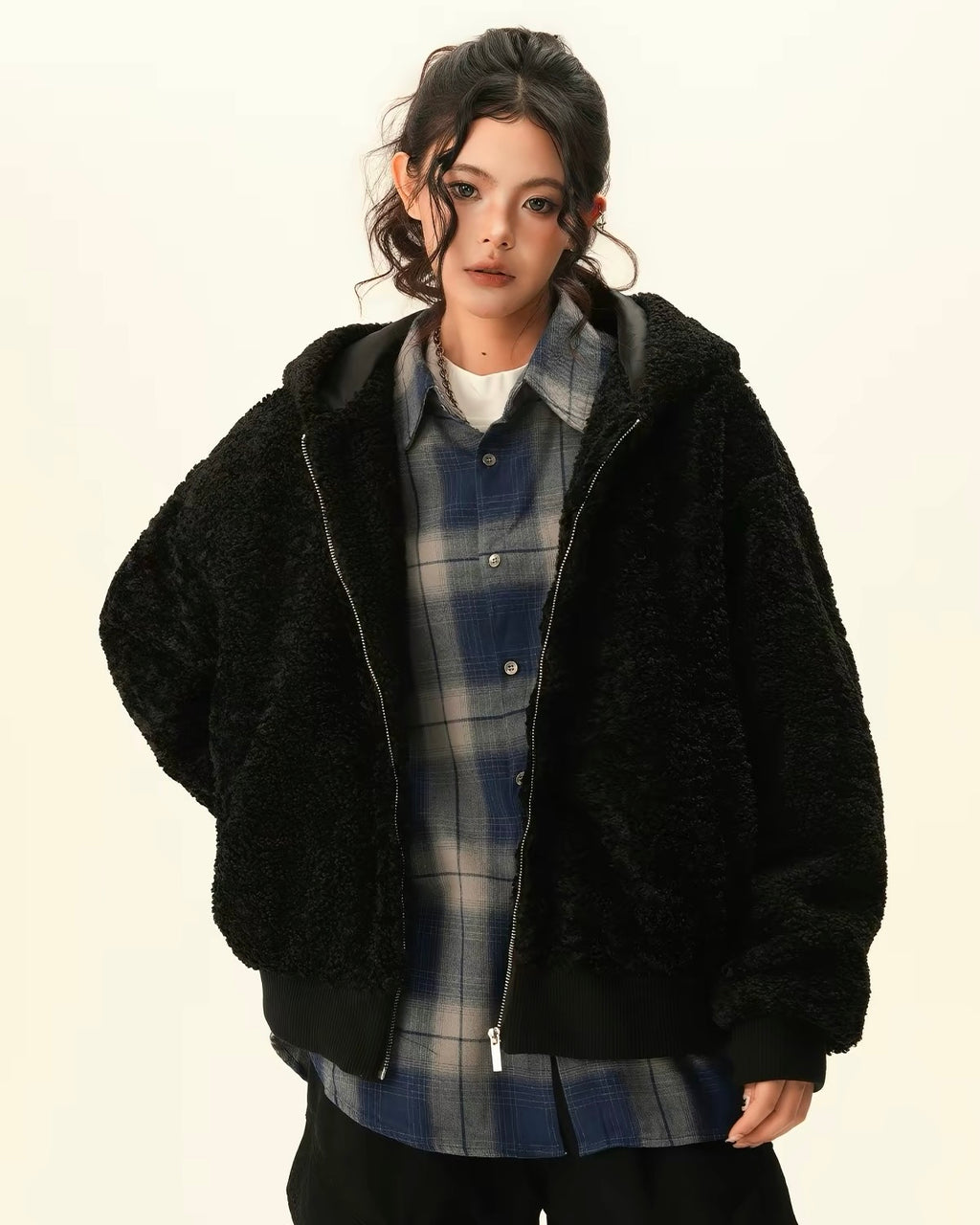Teddy Hooded Jacket