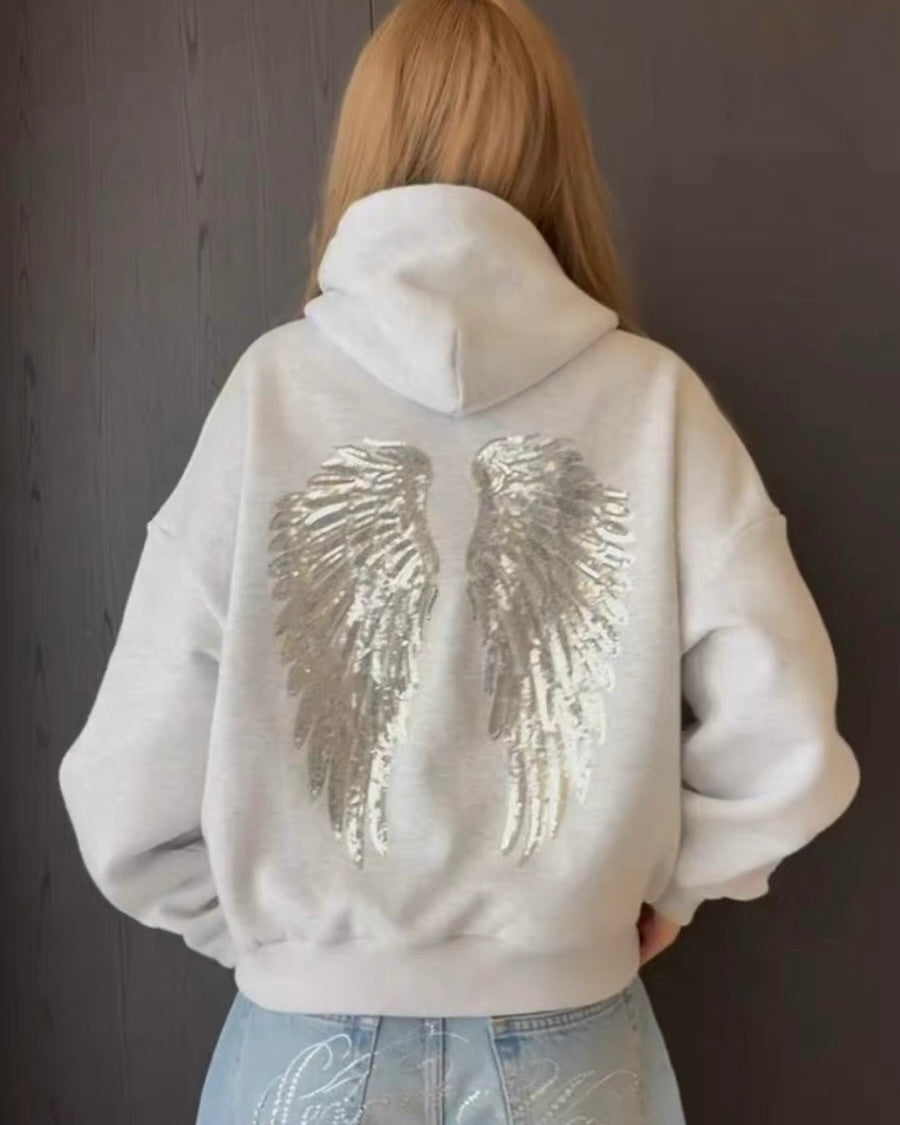 Angel Wings Hoodie 🤍✨