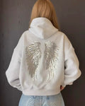 Angel Wings Hoodie 🤍✨