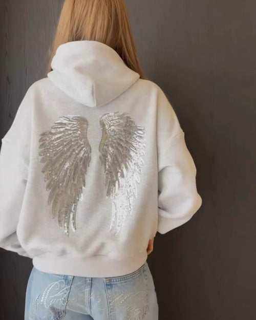 Angel Wings Hoodie 🤍✨
