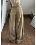 Vintage Low Waist Wide Leg Jeans
