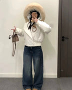 Fur Hood Puffer Jacket