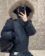 Fur Hood Puffer Jacket