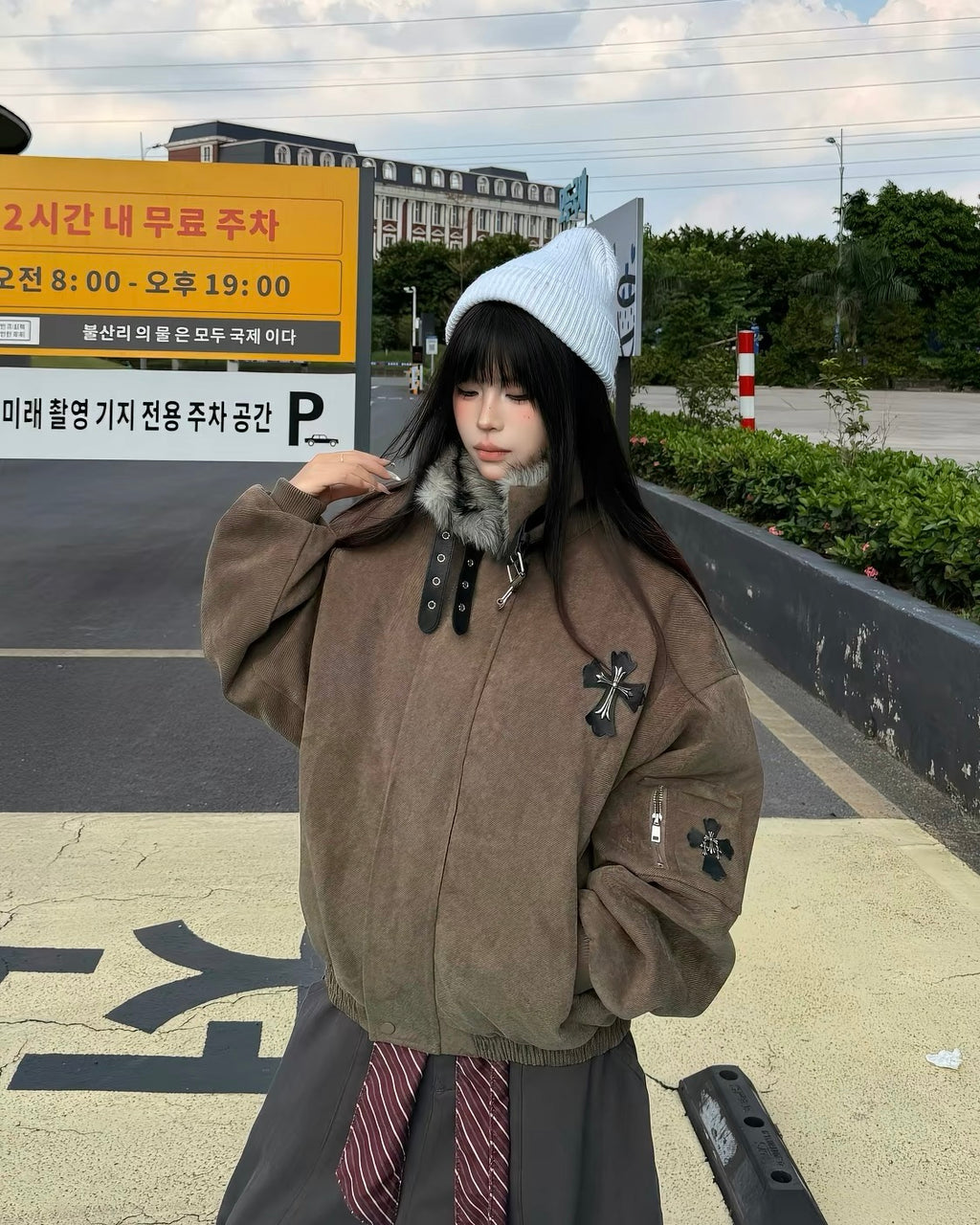 Fur Collar Jacket