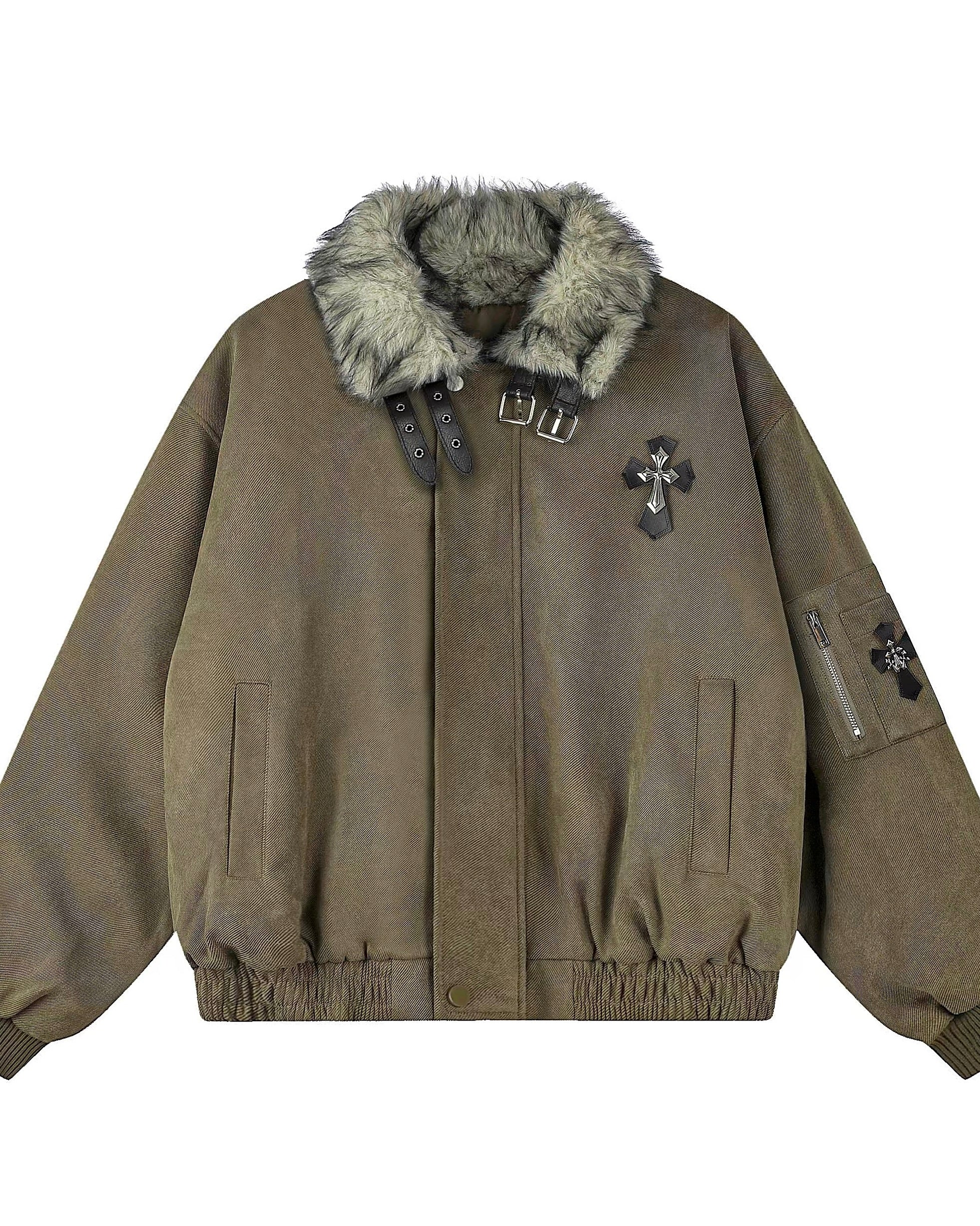 Fur Collar Jacket