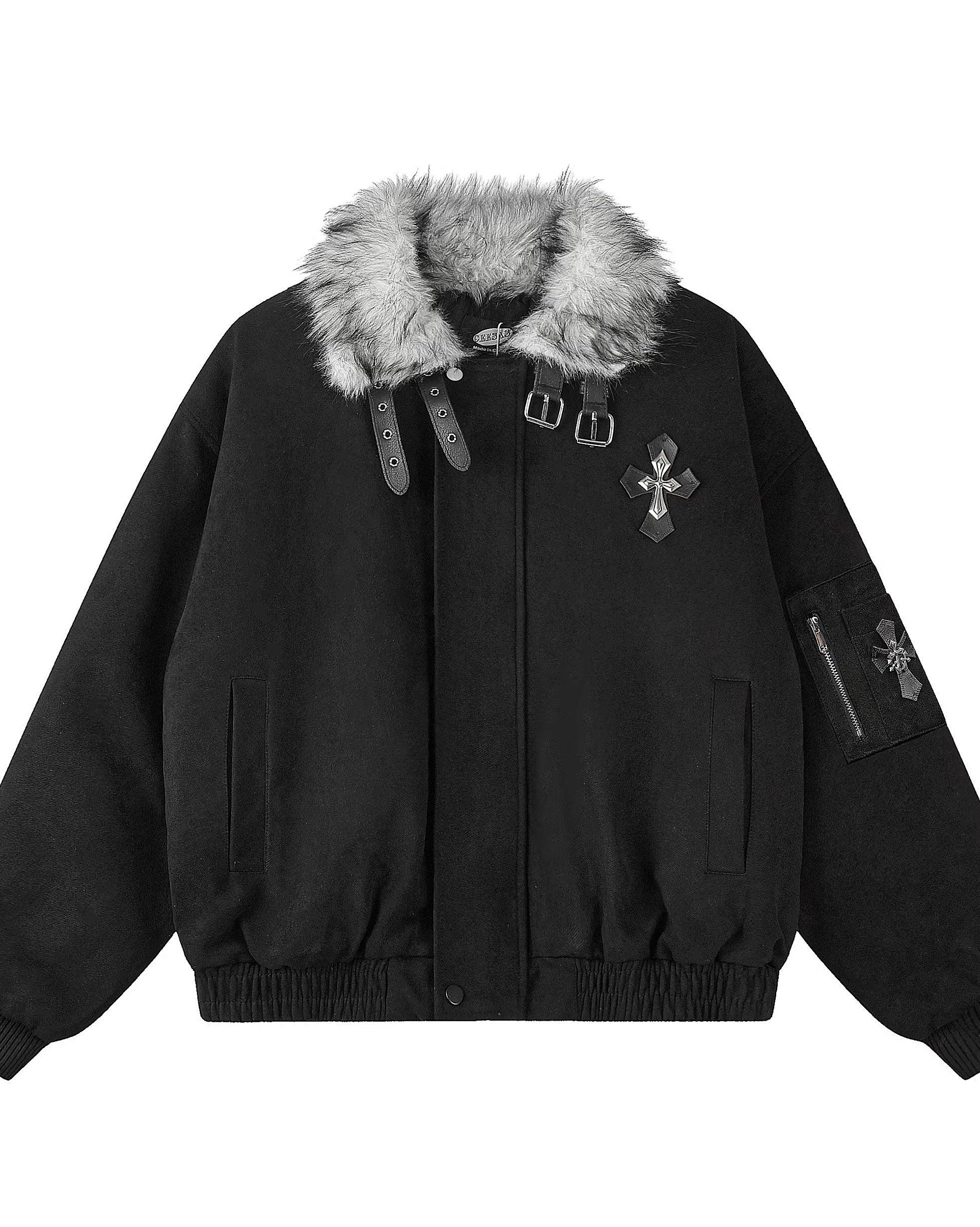 Fur Collar Jacket