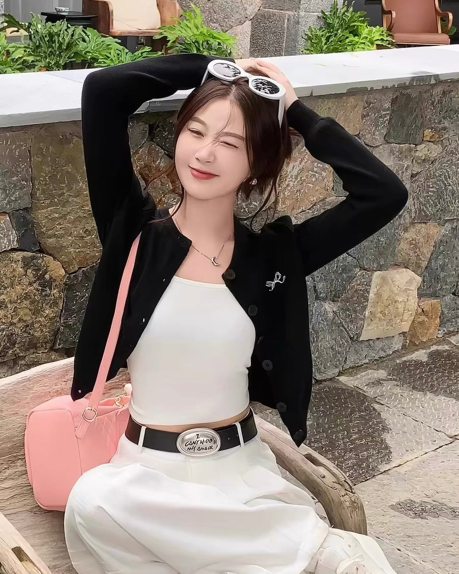 🎀 Ribbon Point Cardigan 🎀