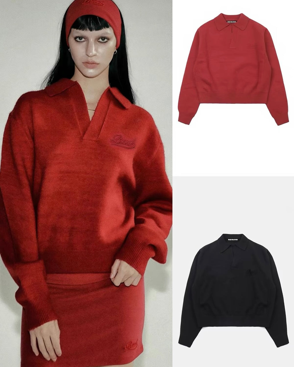 Collared Knit Pullover