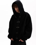 Metal Hook Oversized Hoodie