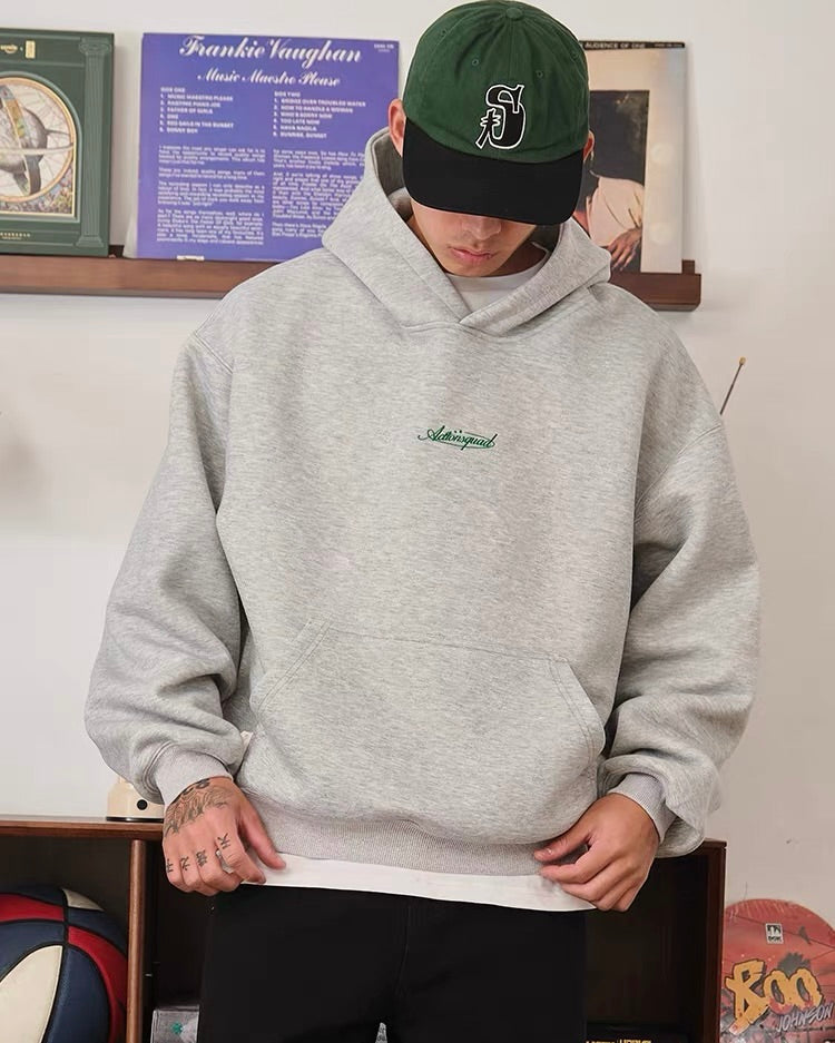 Parrot Embroidered Oversized Hoodie