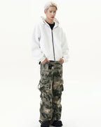 Unisex Oversized Zip Hoodie