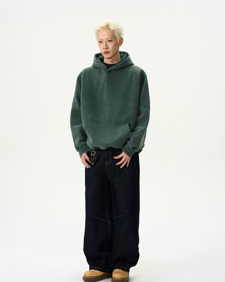 Vintage Washed Oversized Hoodie