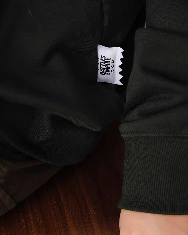 Basketball Embroidered Oversized Hoodie
