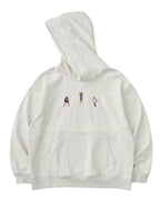 Basketball Embroidered Oversized Hoodie