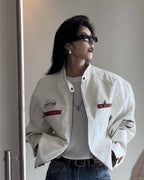 Retro Racing Jacket 🤍🏁