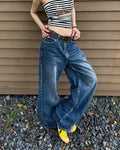 ⭐ Star Pocket Baggy Jeans