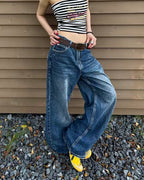 ⭐ Star Pocket Baggy Jeans