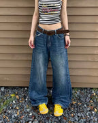⭐ Star Pocket Baggy Jeans