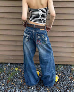 ⭐ Star Pocket Baggy Jeans