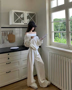 Soft Off-Shoulder Lounge Set