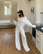 Soft Off-Shoulder Lounge Set