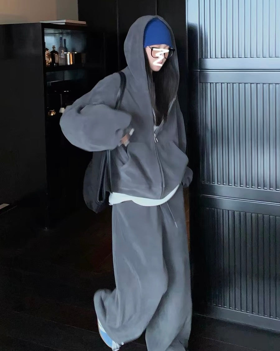 Fleece Hoodie Set