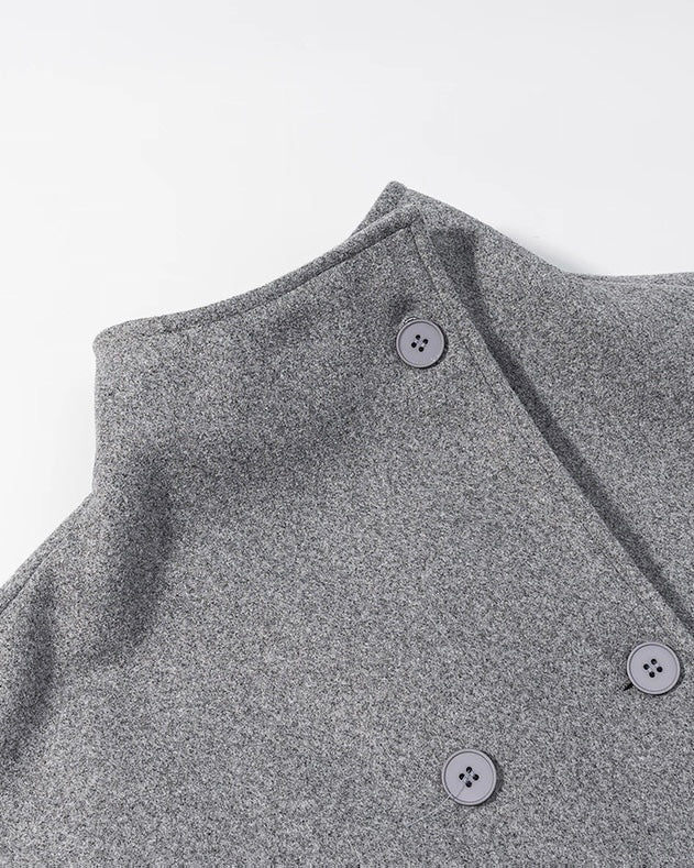 Minimal High-Neck Jacket