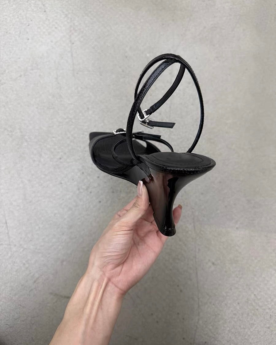 Sculpt Heel Sandals