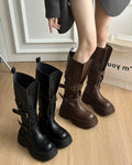 BUCKLE BOOTS